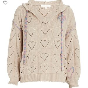 LoveShackFancy Meara Hoodie - Large